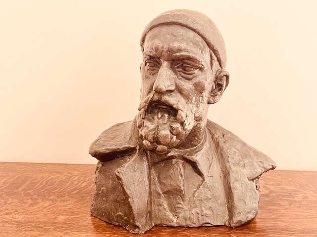 Bust of sculptor Ivan Meštrović on display at the museum